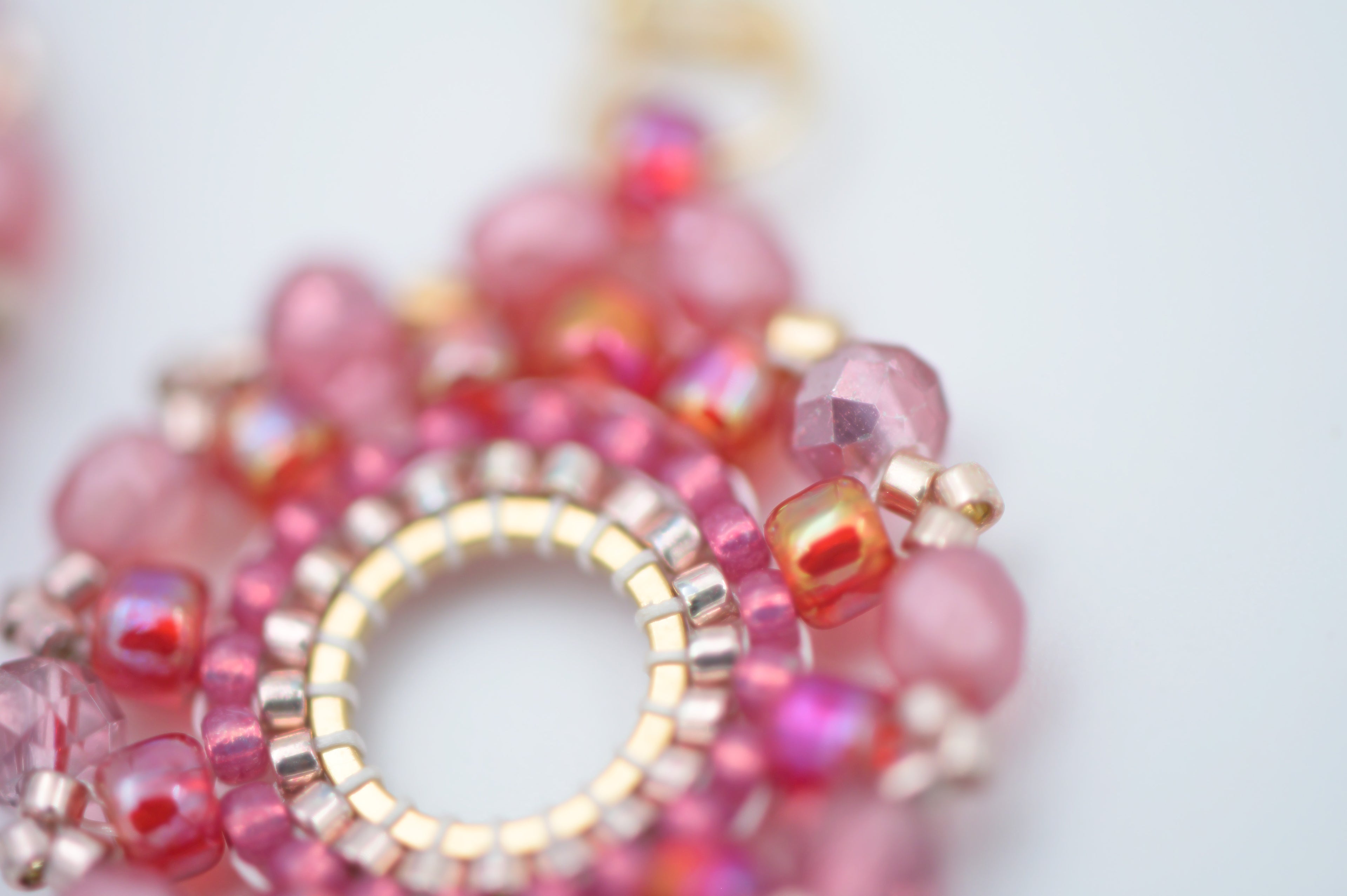 Fuchsia Hexagons