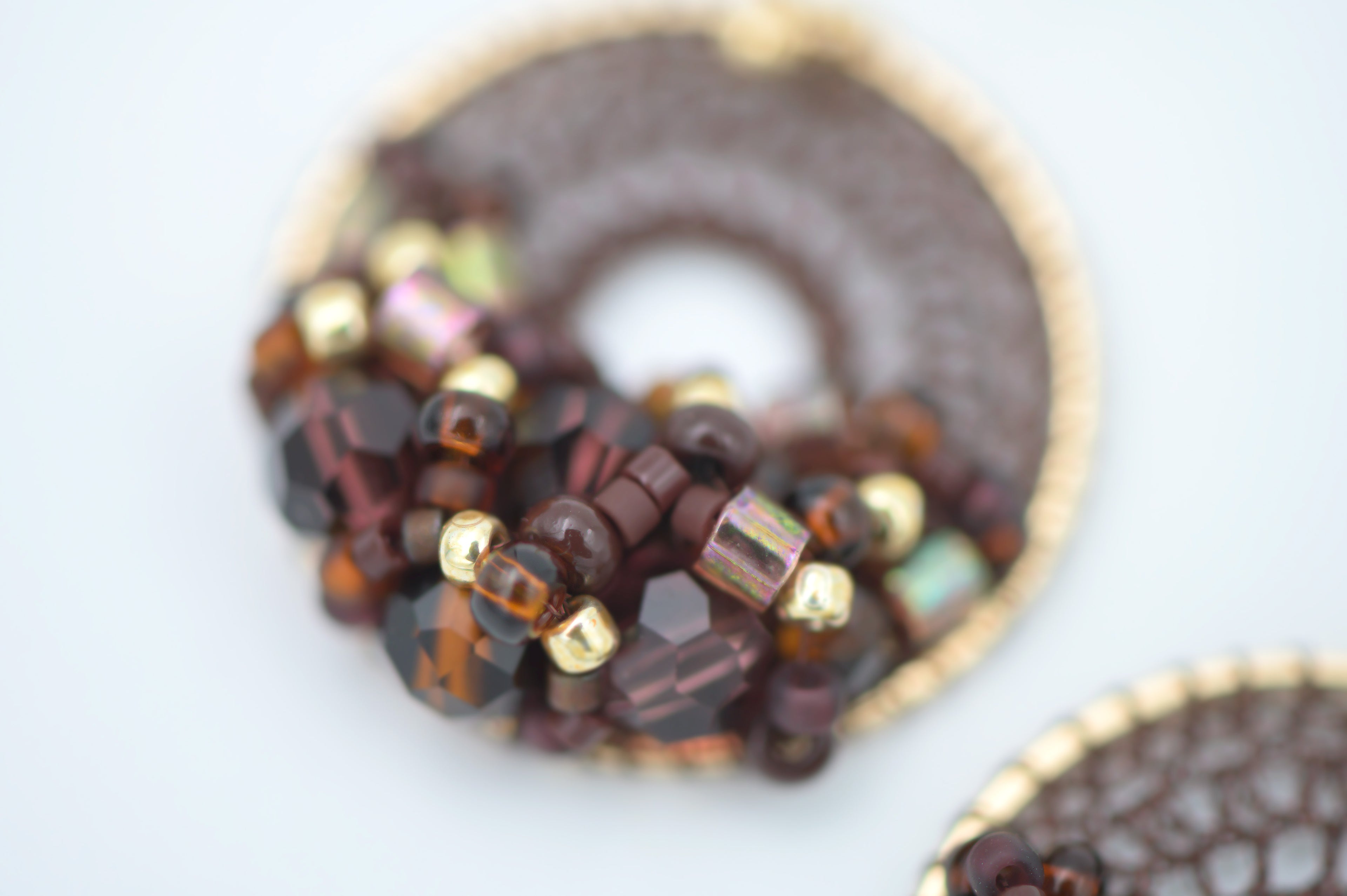 Chocolate Brown Micro-Crochet (X-Small)