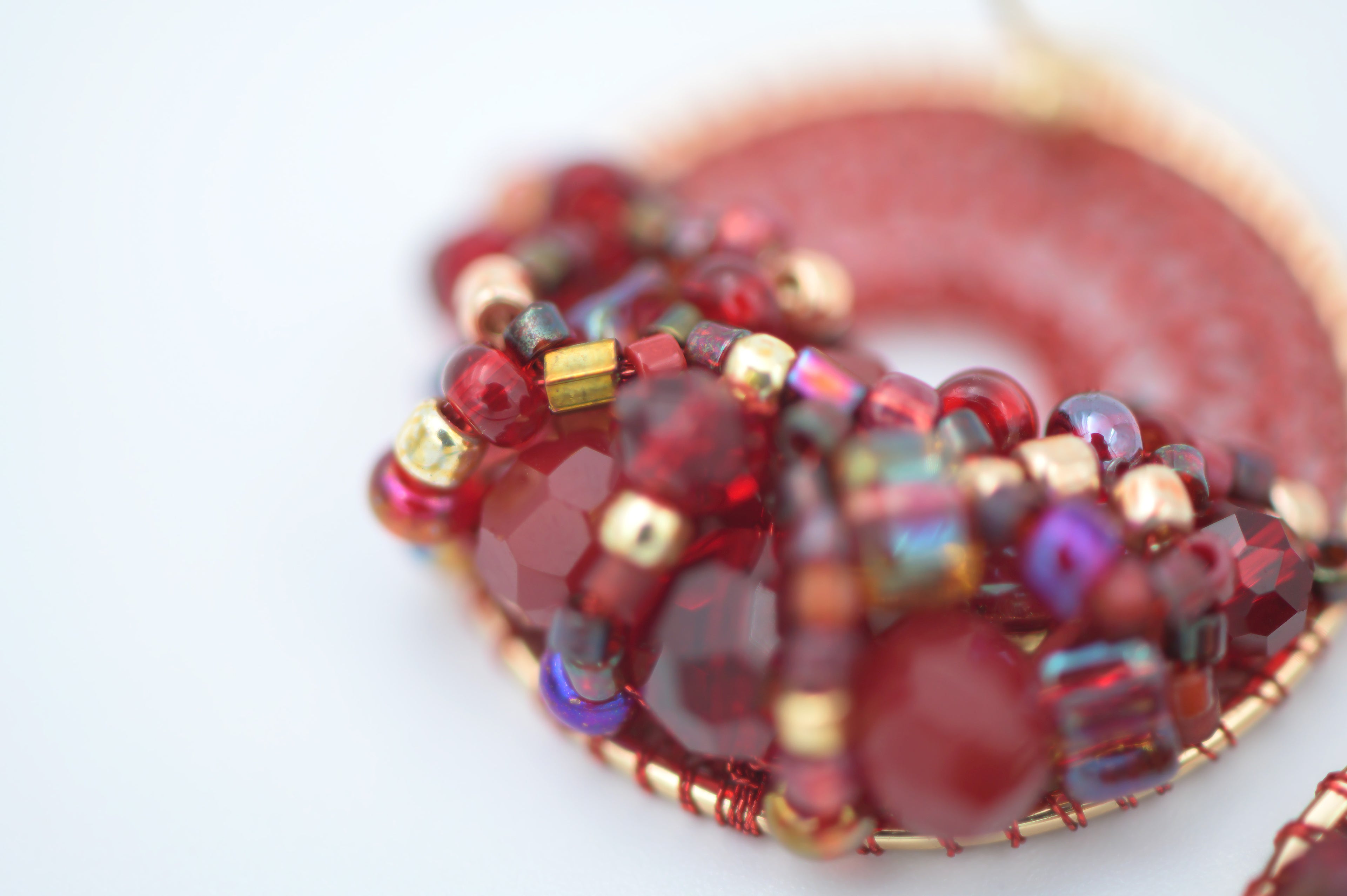 Burgundy Micro-Crochet (X-Small)