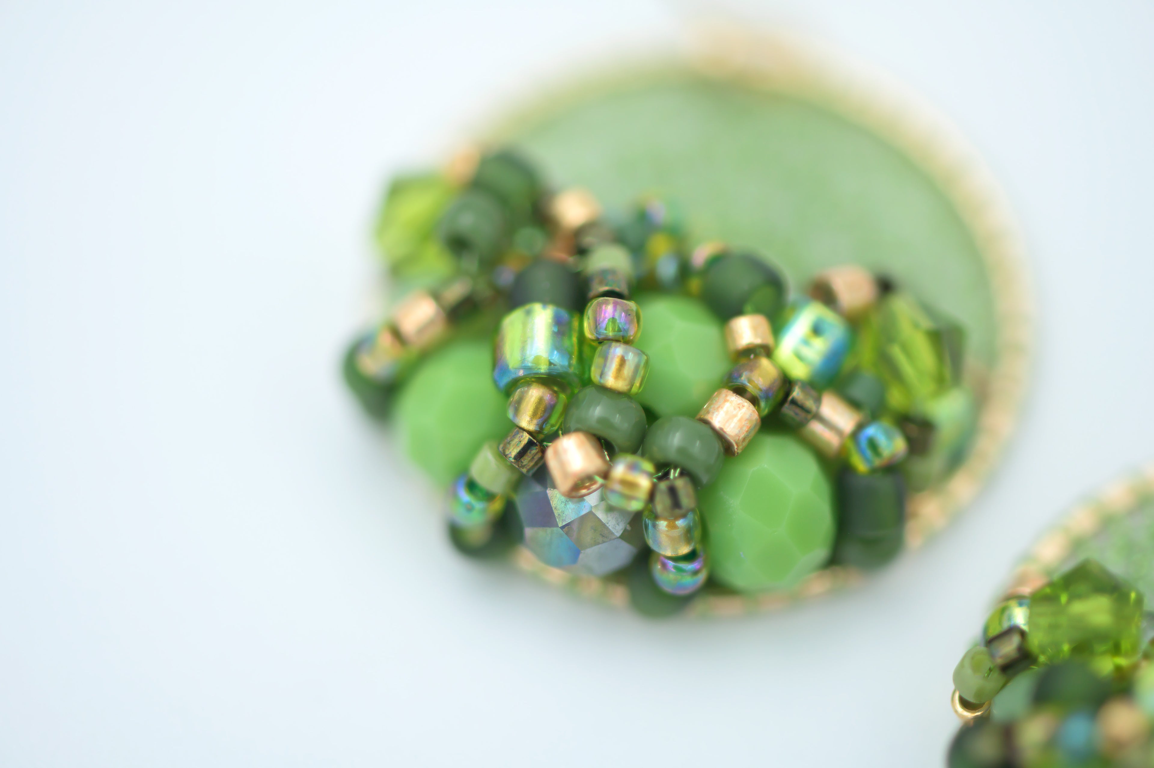 Shades of Green Micro-Crochet (X-Small)