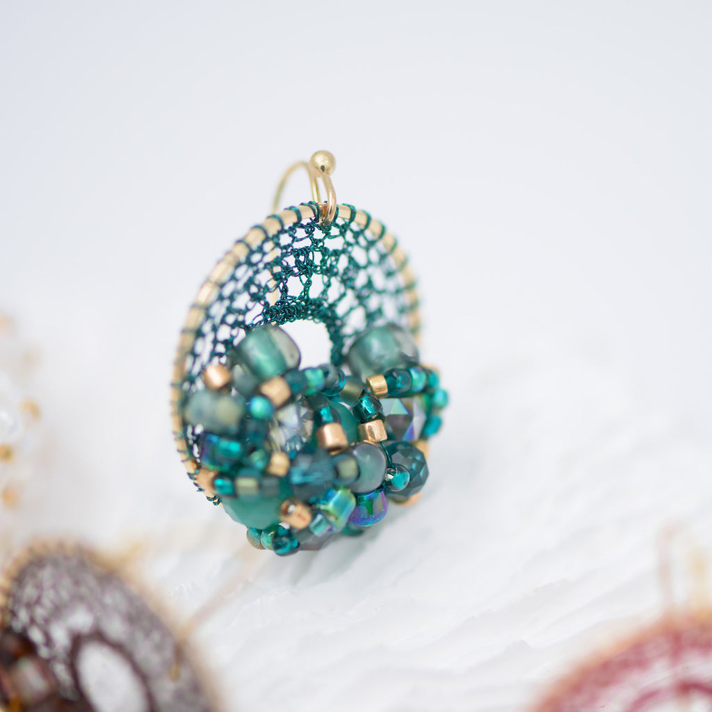 Teal Micro-Crochet (Small)