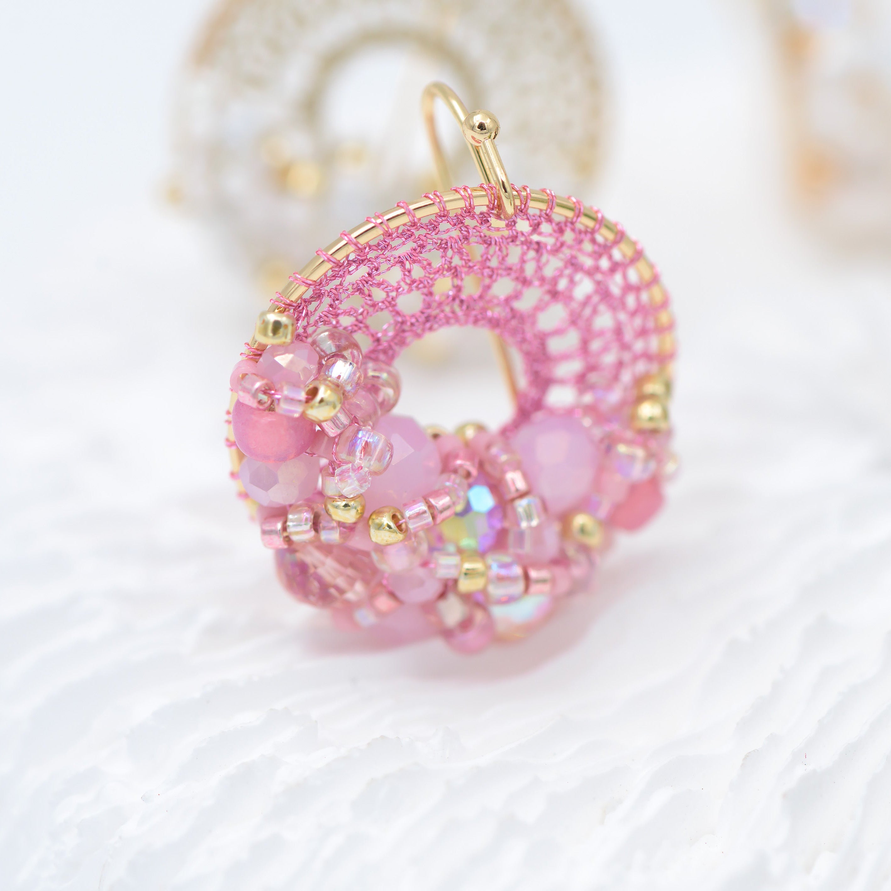 Peony Pink Micro-Crochet (X-Small)