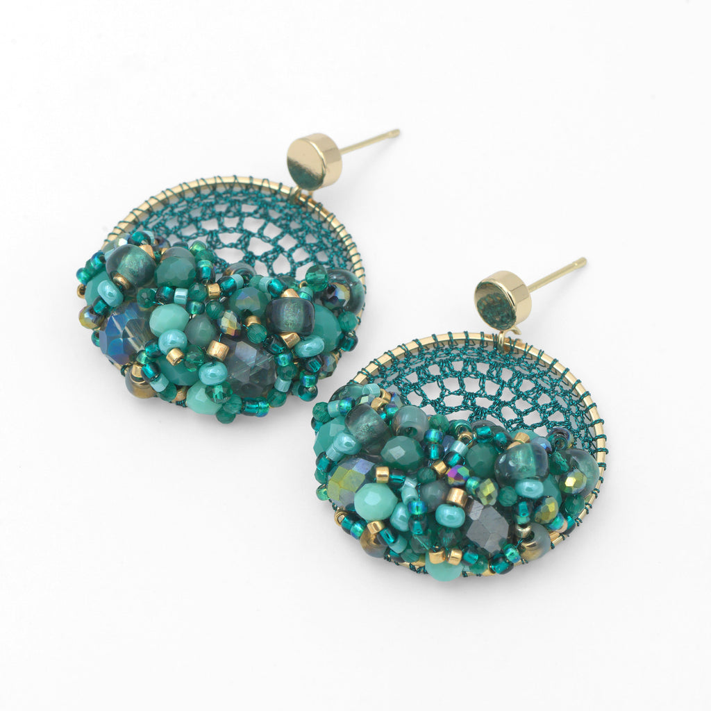Teal Micro-Crochet (Small)