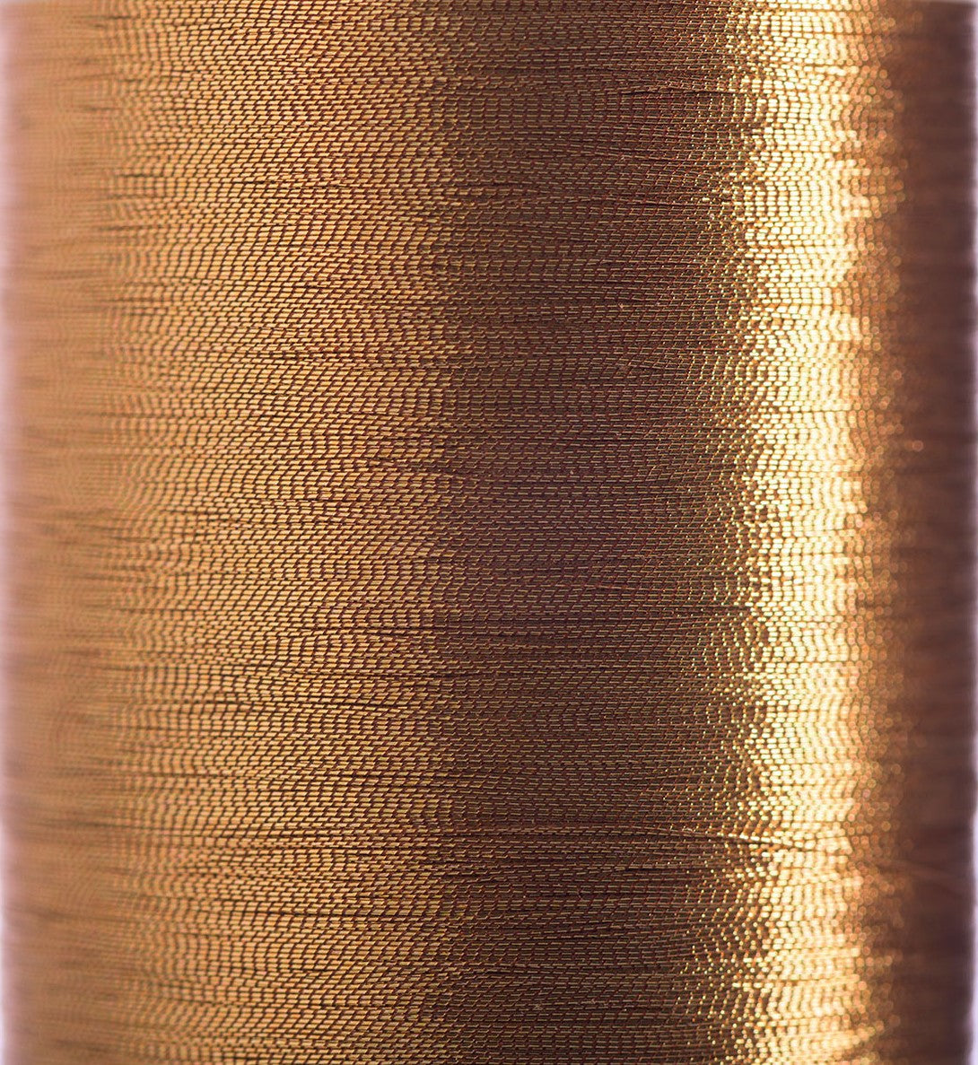 Iridescent Copper Bead & Crystal Micro-Crochet