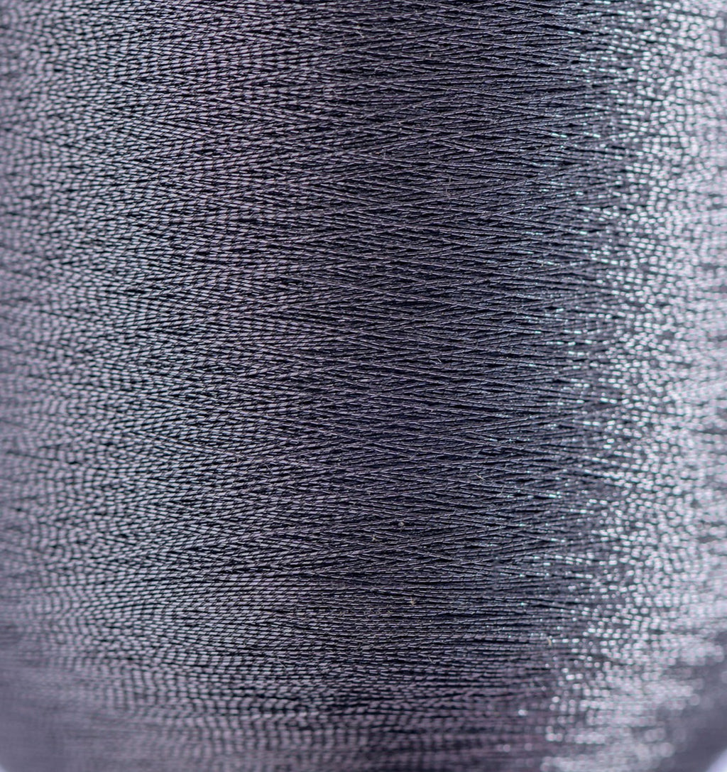 Charcoal Beaded Micro-Crochet