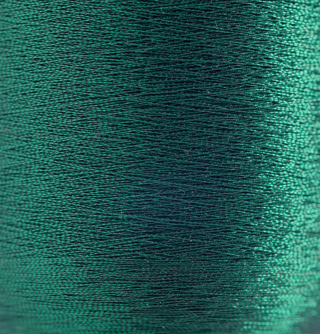 Emerald & Peony Beaded Micro-Crochet
