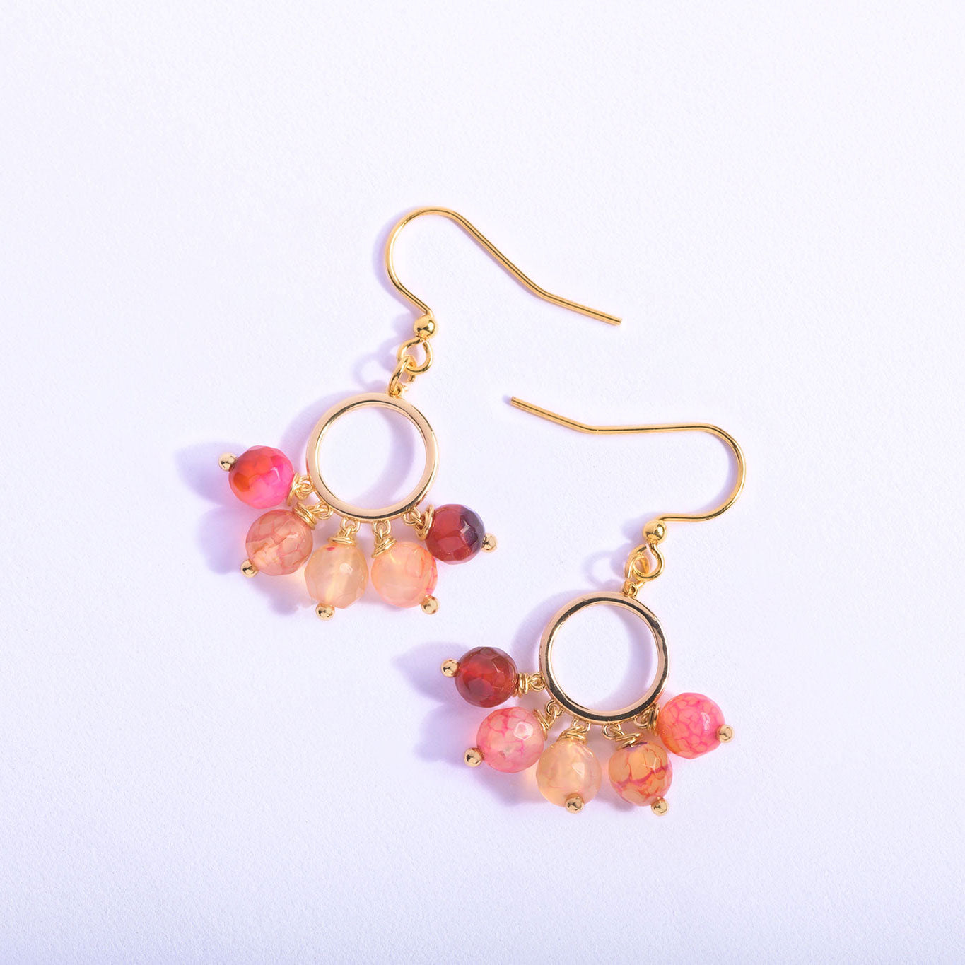 African Sunrise Gem Clusters