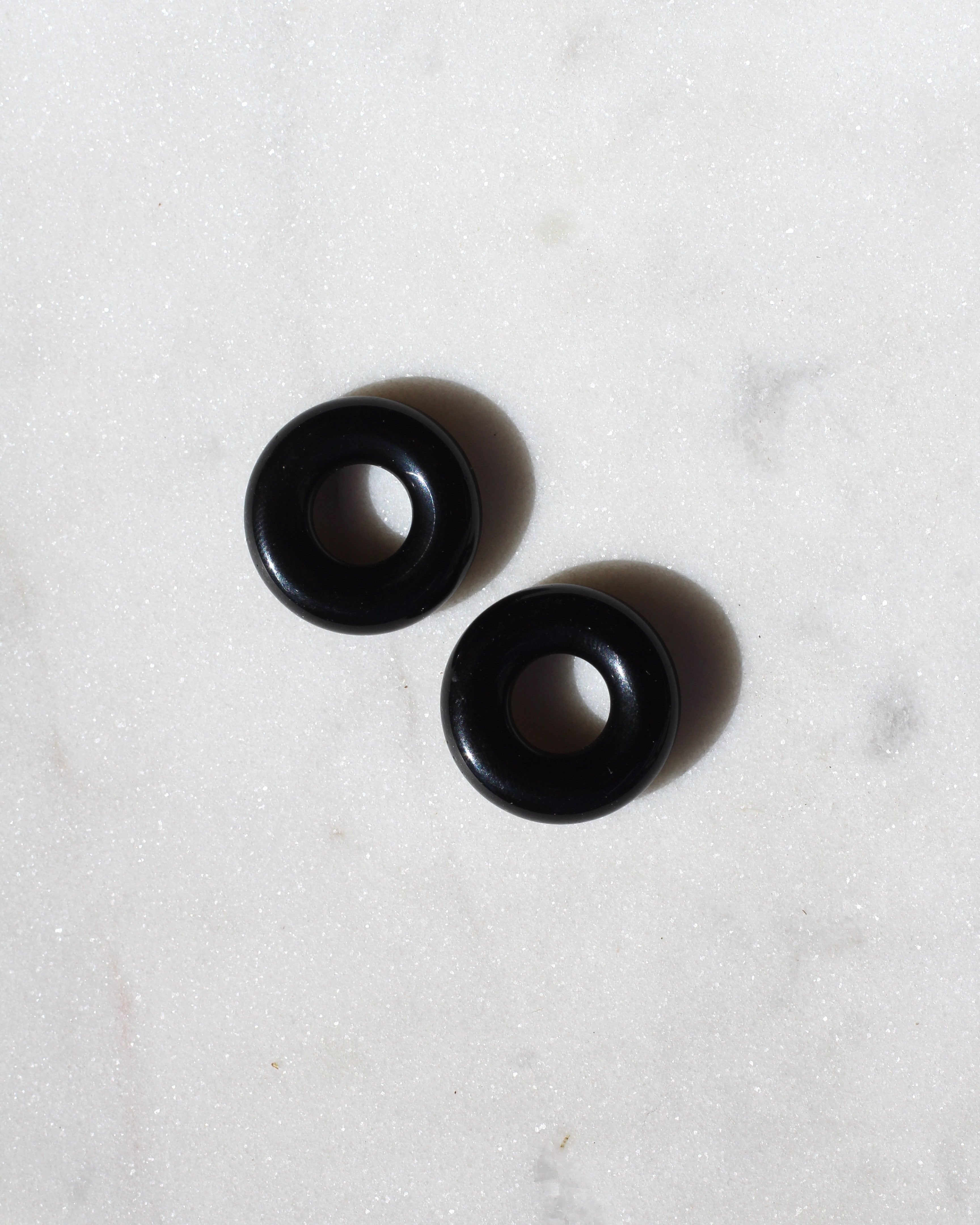 Black Agate Donut