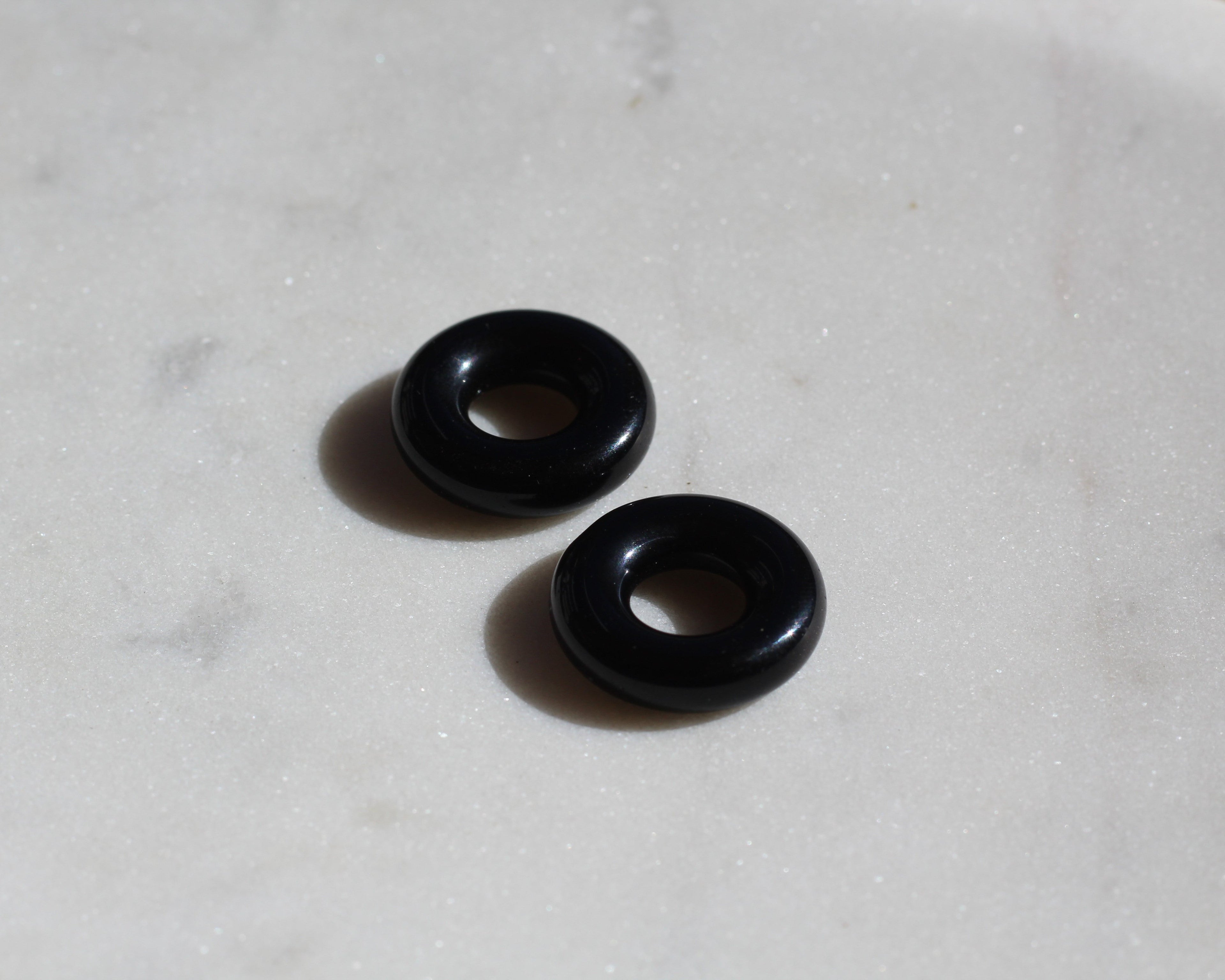 Black Agate Donut