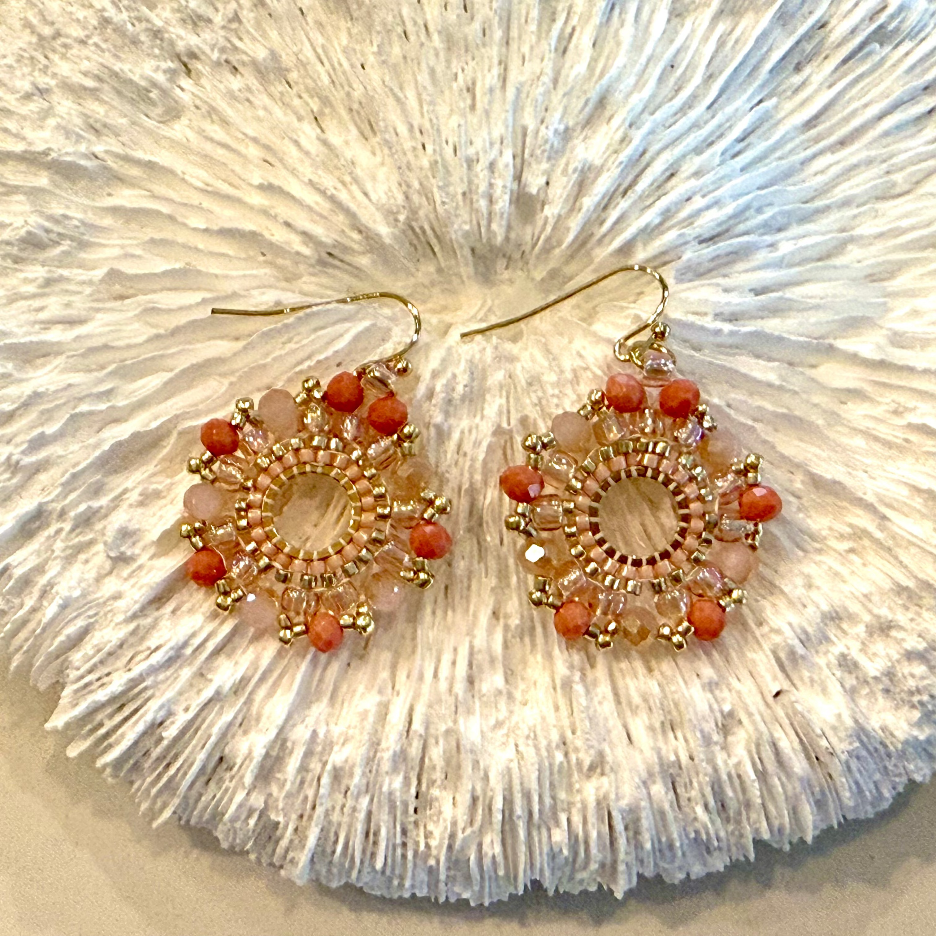 Coral Hexagons