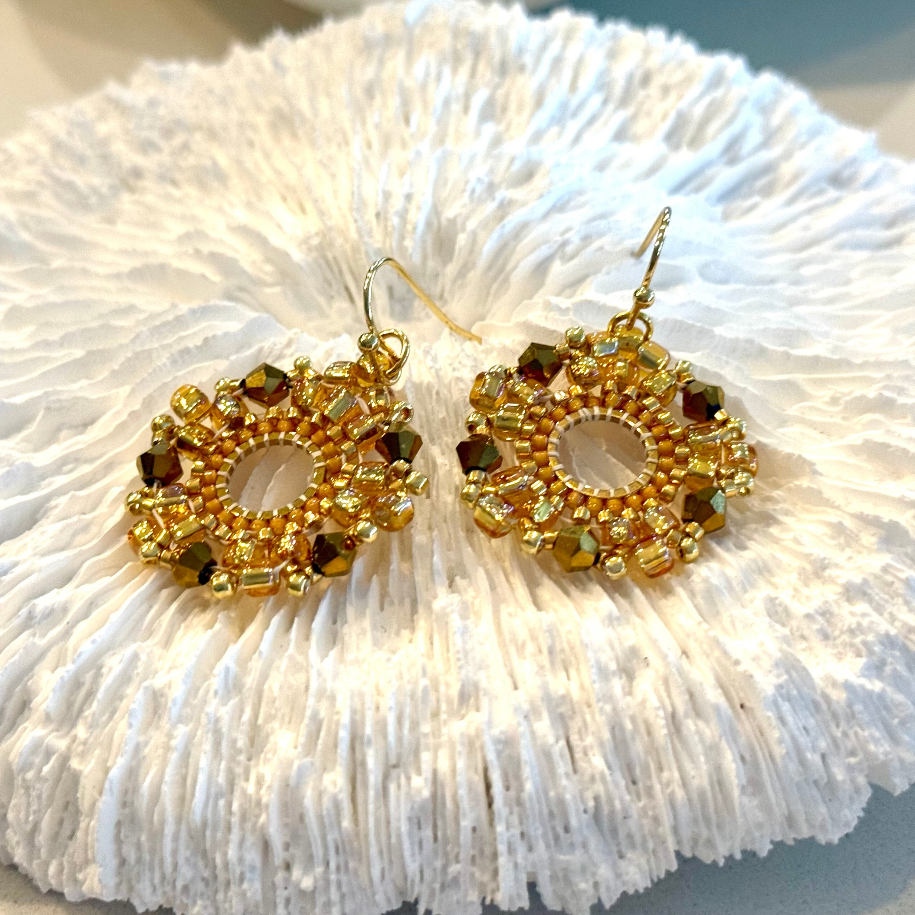 Gold Hexagons