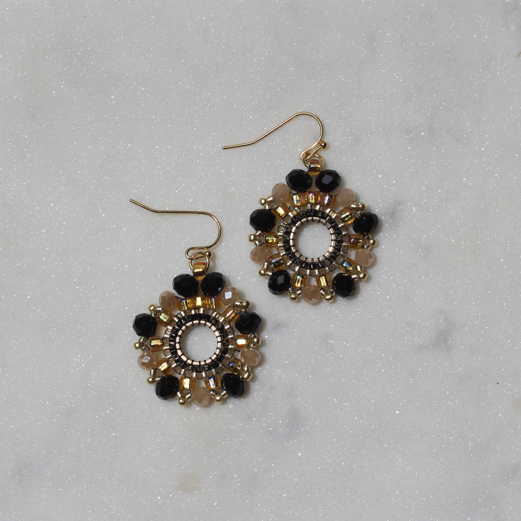 Black & Gold Hexagons