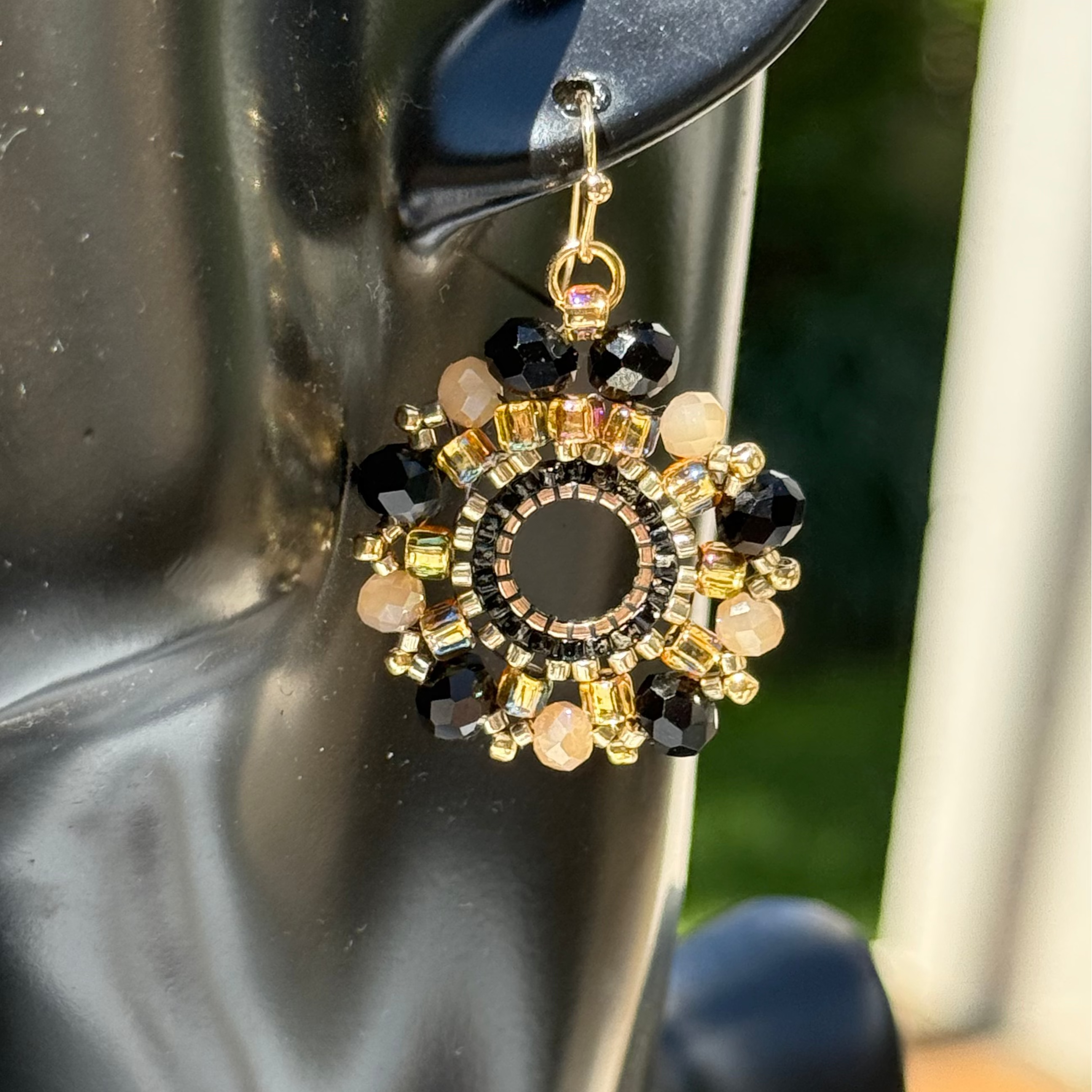 Black & Gold Hexagons