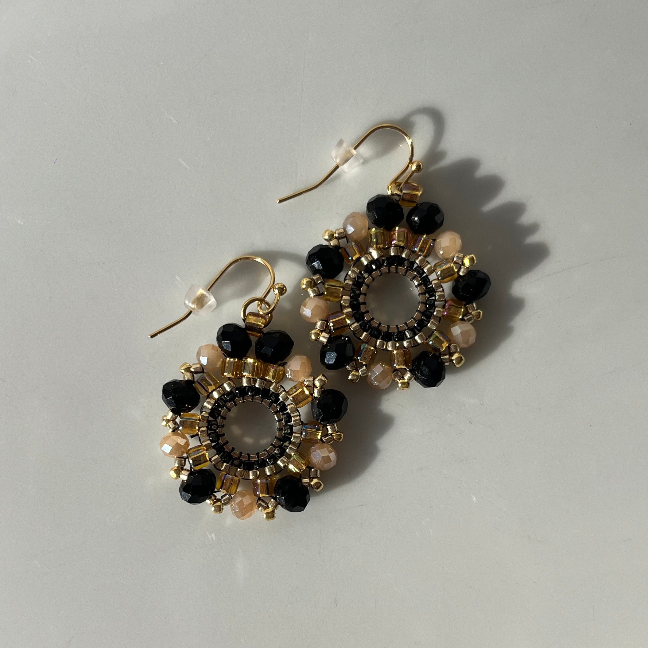 Black & Gold Hexagons