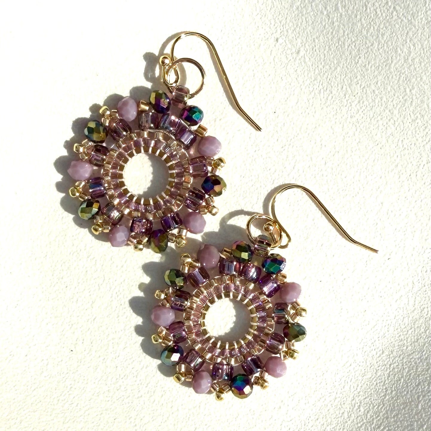 Lavender Hexagons