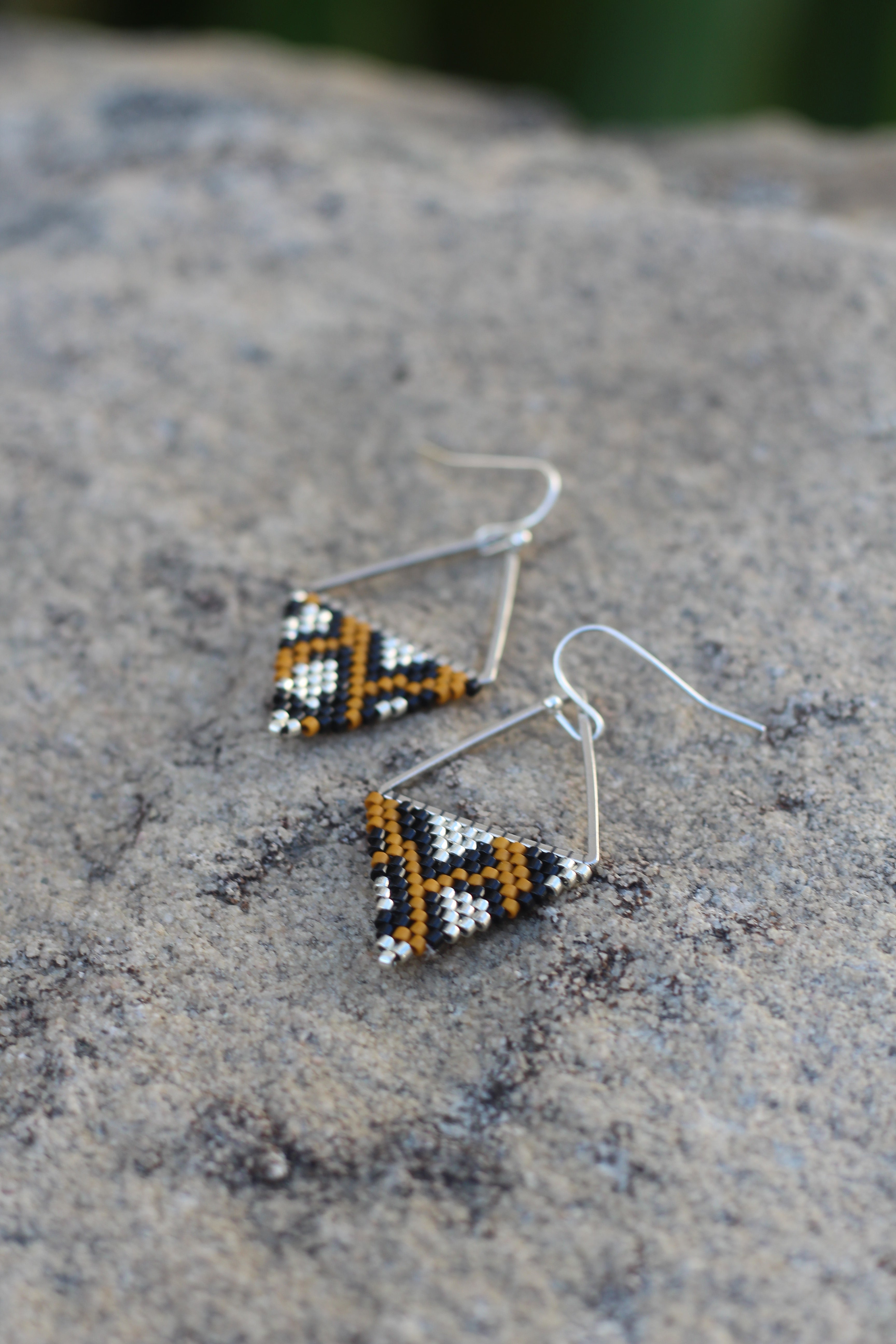 Mustard & Silver Leopard