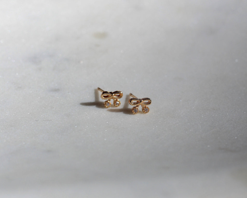 Mini Bow Studs