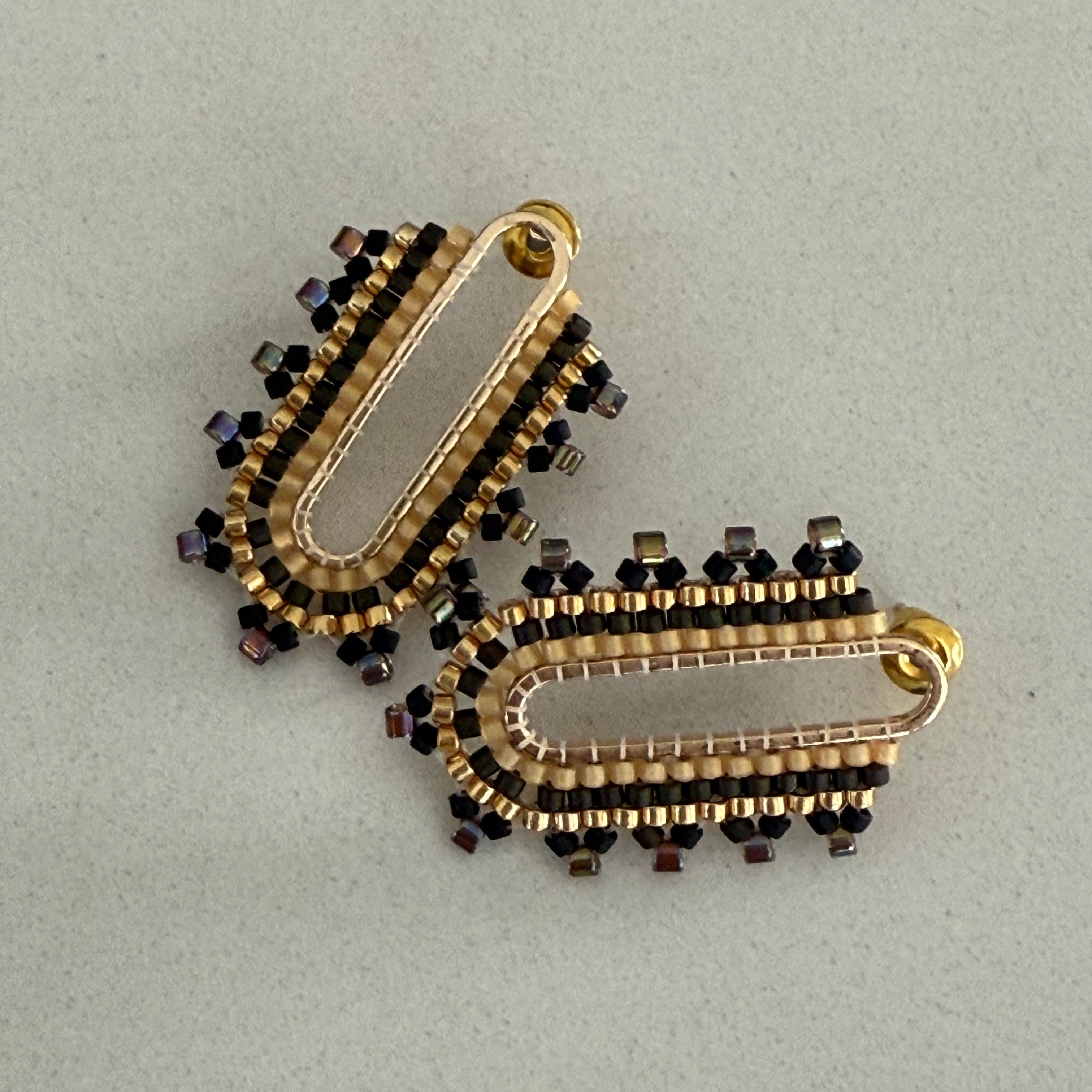 Black & Gold Lozenges
