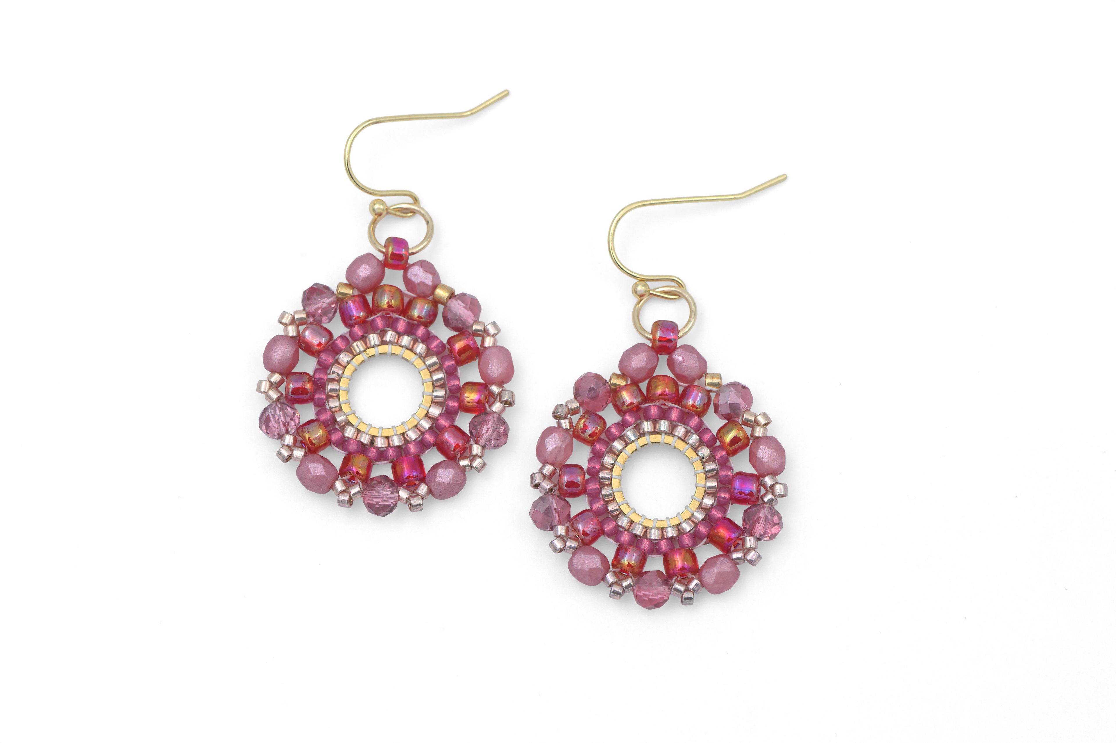Fuchsia Hexagons